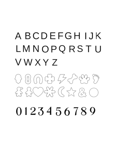 PULSERA LETTER PERSONALIZADA LISA EN PLATA DE LEY