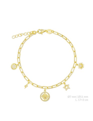 PULSERA LOVE CHARMS MAMÁ...