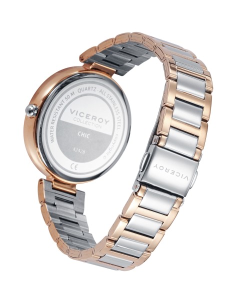 Reloj Mujer Viceroy Chic Bicolor con Circonitas