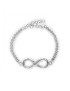 PULSERA INFINITO CADENA BOLITAS EN PLATA