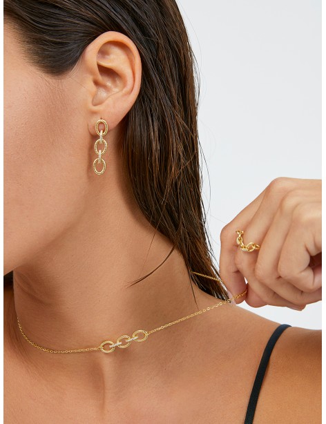 Anillo Marea Endless Plata y Circonitas