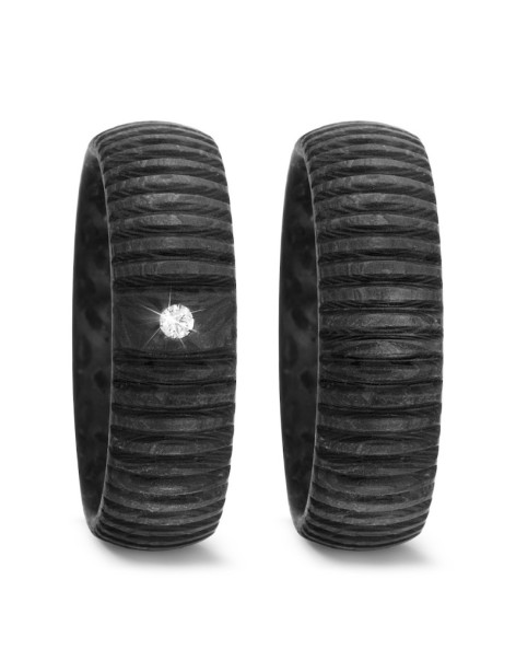 Alianza de Boda Carbono