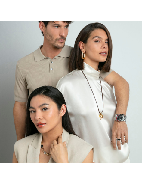 Collar Chic Viceroy Calabrote Acero Ip