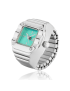 Sortija Reloj Marea Rings Esfera Verde