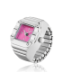 Sortija Reloj Marea Rings Esfera Rosa