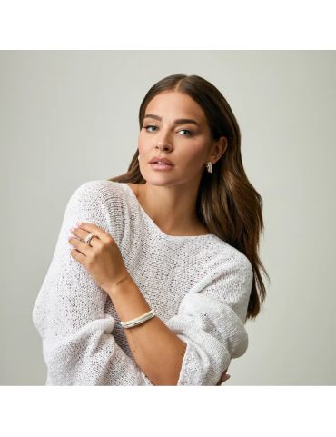 Pendientes Laura Escanes Viceroy Acero Chapado Plata