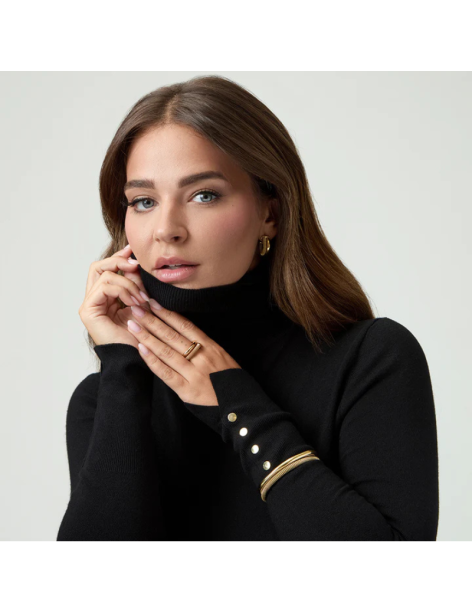 Anillo Viceroy Laura Escanes Acero Ip Dorado