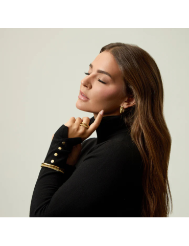 Anillo Viceroy Laura Escanes Acero Ip Dorado