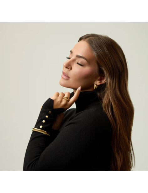 Anillo Viceroy Laura Escanes Acero Ip Dorado