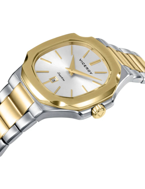Reloj Laura Escanes Viceroy Acero Ip Dorado