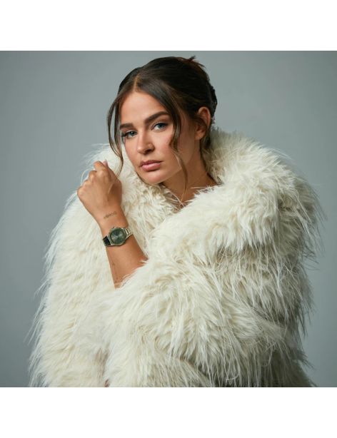 Reloj Cápsula Laura Escanes Viceroy Acero Ip Verde