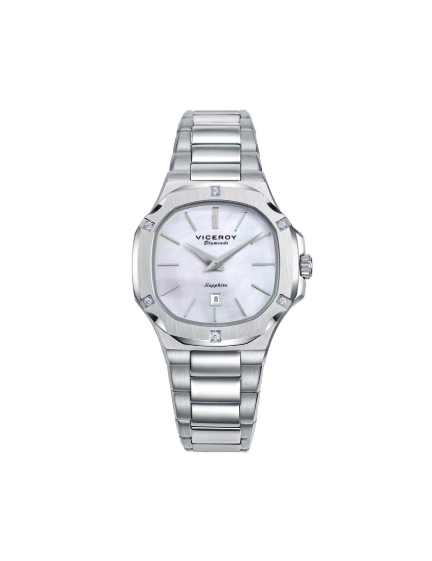 Reloj Diamantes Cápsula Laura Escanes Viceroy Acero