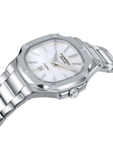 Reloj Diamantes Cápsula Laura Escanes Viceroy Acero