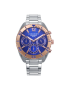 Reloj Deportivo Viceroy Acero Ip Rosa Esfera Azul