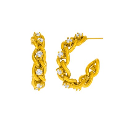 Pendientes Aro Marea Acero...