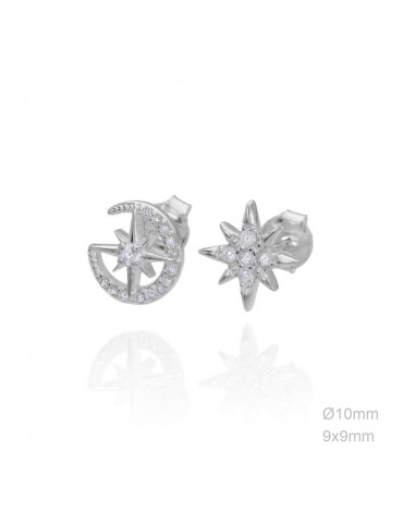 PENDIENTES ESTRELLA POLAR Y...