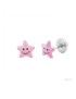PENDIENTES KIDS ESTRELLITAS EN PLATA Y ESMALTE